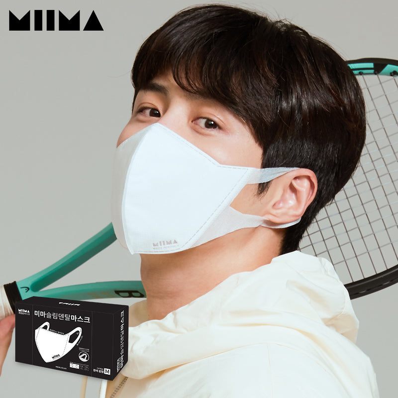 Mima Mask Slim Household Mask White M Size 50 Pieces Set