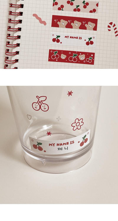 [HOLIDAY TIME] Cherry Removable Sticker