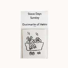 [E.PALETTE] Steve Days Sticker / Sunday 5pcs set