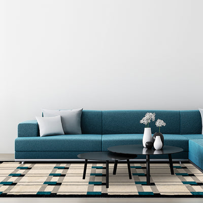 Loader interior living room rug