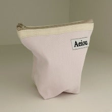 [ROOM 618] BASIC POUCH (M size) Pink Hula Berry 