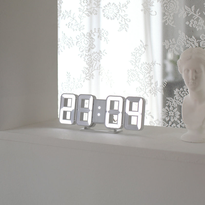 Pure Dual Mini LED Clock