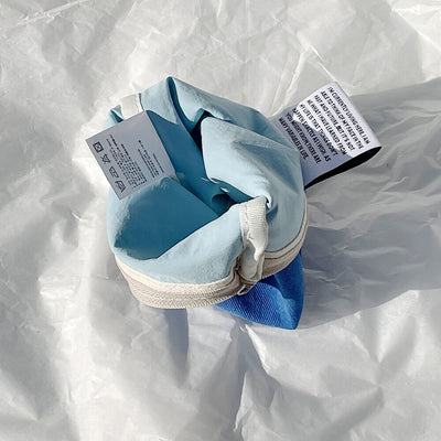 Basic Pouch (M size) Pado Blue