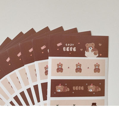 [HOLIDAY TIME] Mate Seal Sticker Fluffy bebe