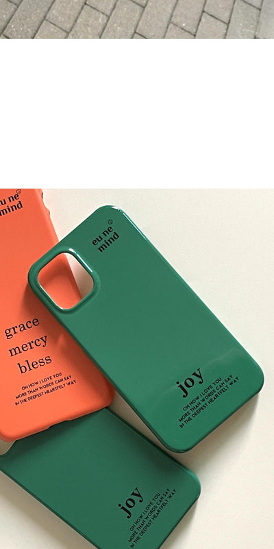 Joy Green Glossy Hard Case