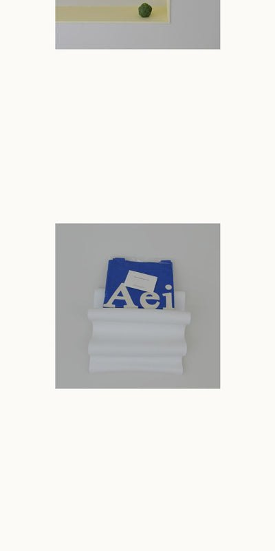 Aeiou Logo Bag (Cotton100%) Summer Blue