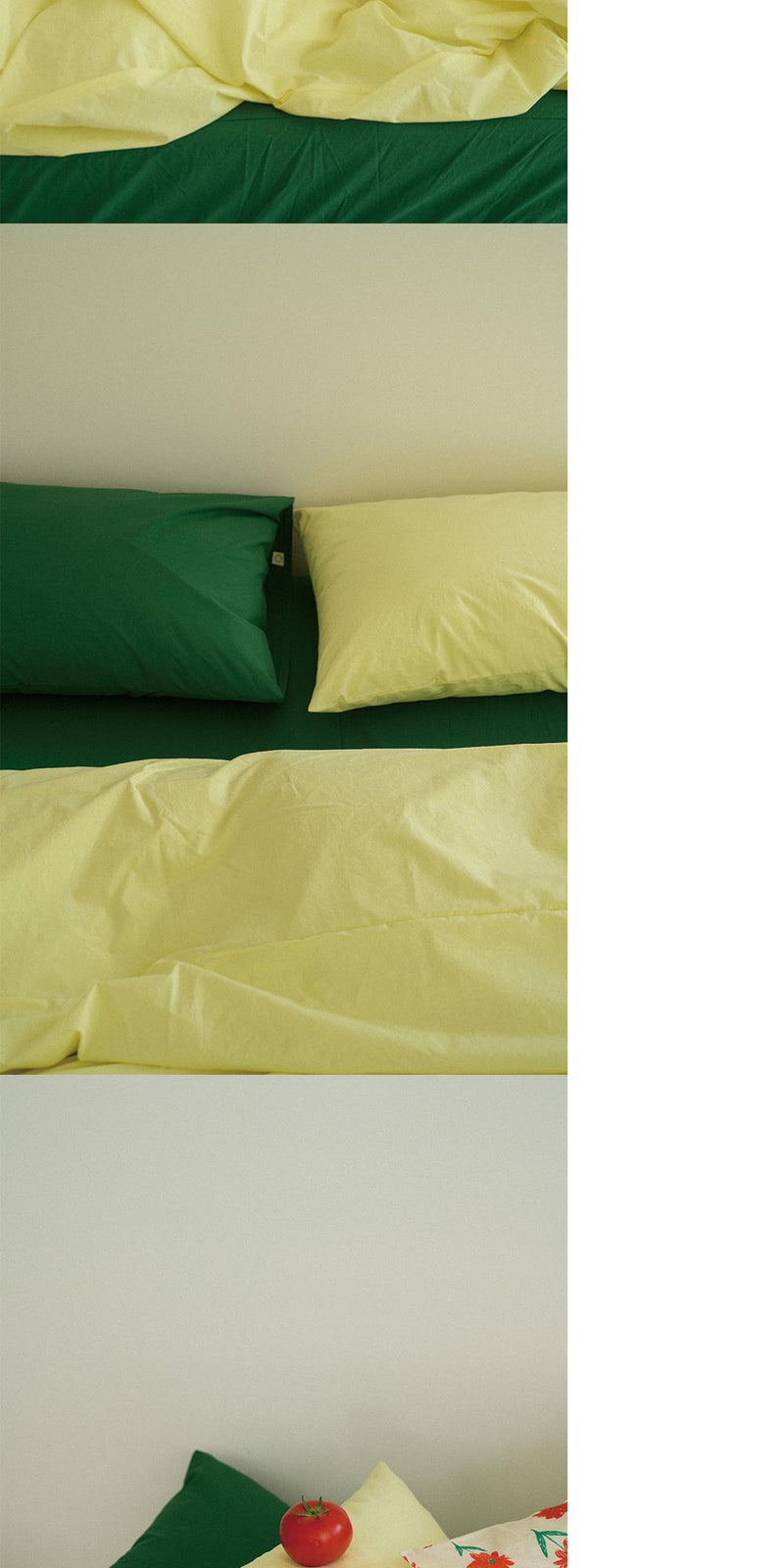 Neon Yellow Pillow Cover