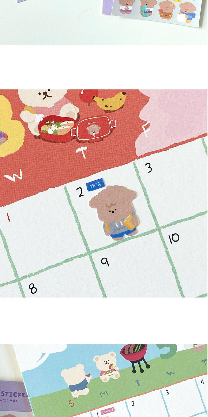 Calendar Sticker Anniversary Ver.
