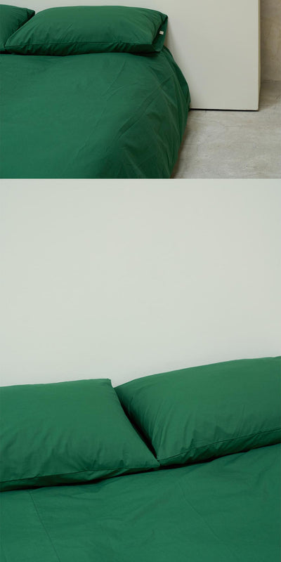Deep Green Pillow Cover