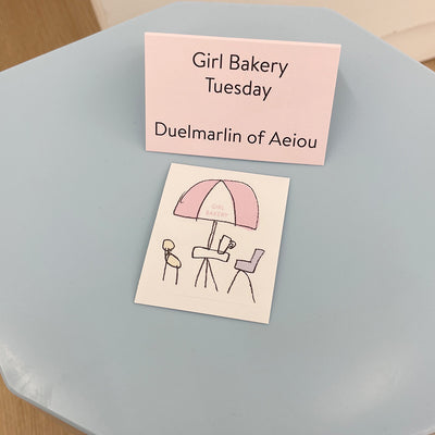 [BONBON] Girl Bakery ステッカー／Tuesday 6枚セット