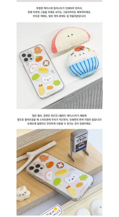 Bento Gel Hard Smartphone Case