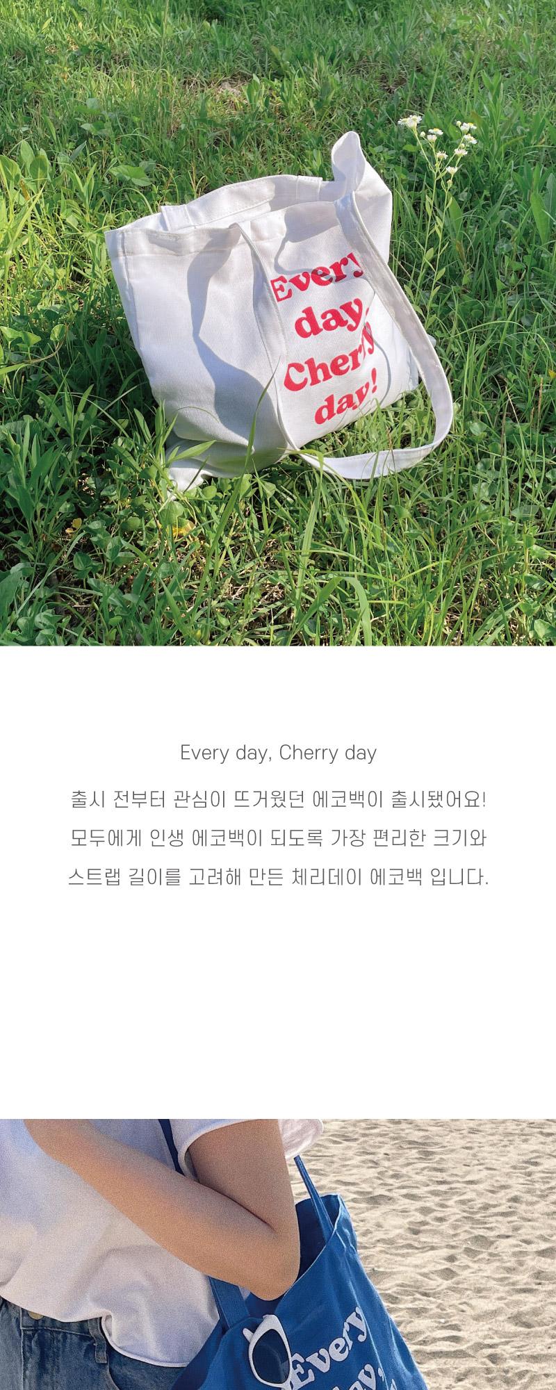 Cherry day エコバッグ (5colors)