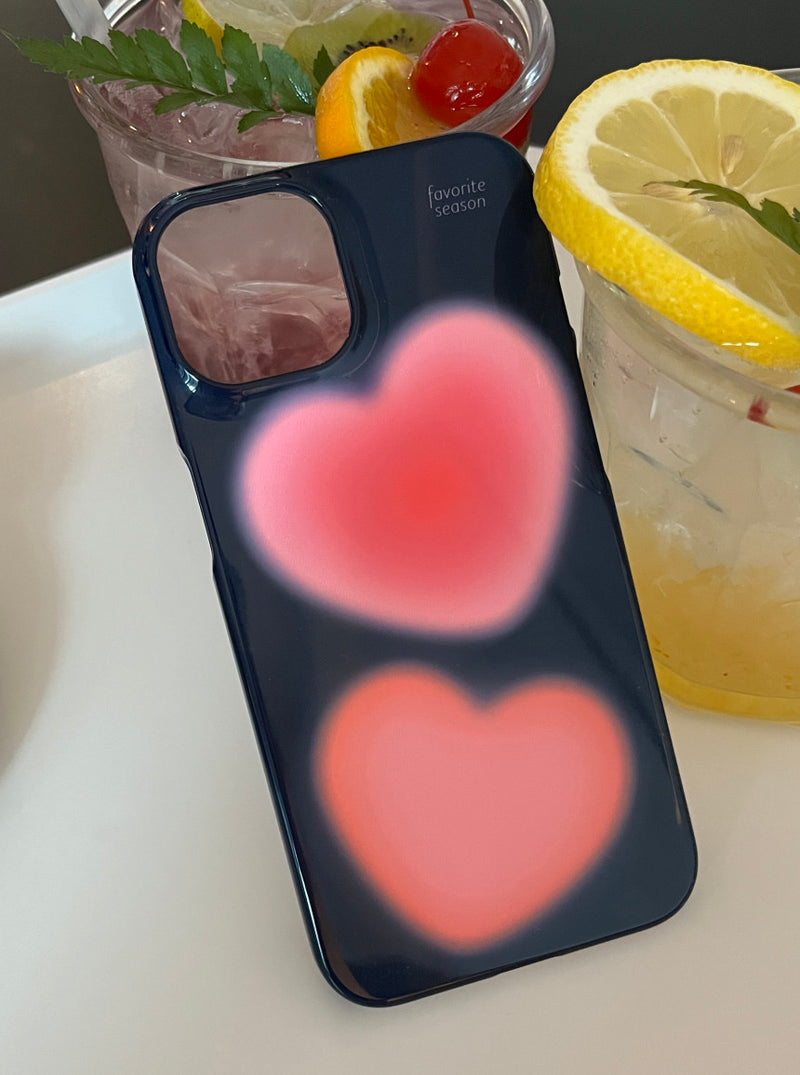 BLURRY HEART smartphone case