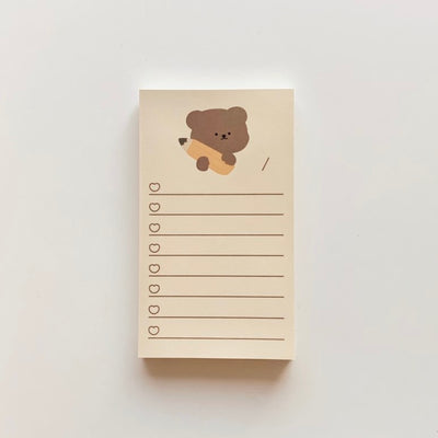 [ROOM 618] Kuri Bear Checklist Memo