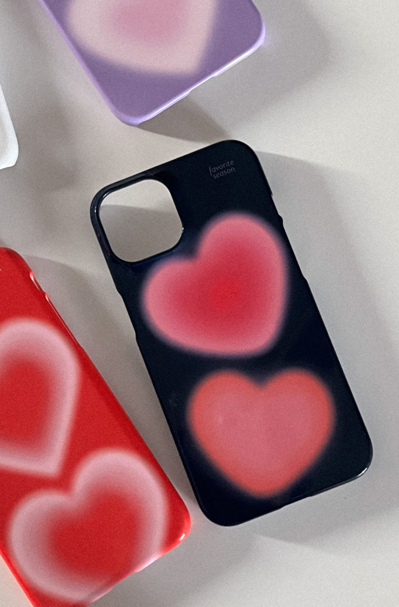 BLURRY HEART smartphone case