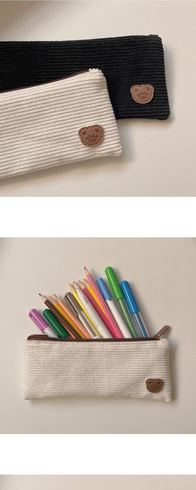 [ROOM 618] bebe corduroy pencil case