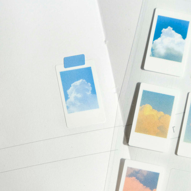 Cotton Polaroid Sticker