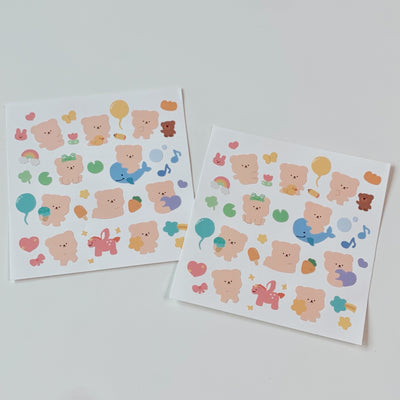 colorful stickers