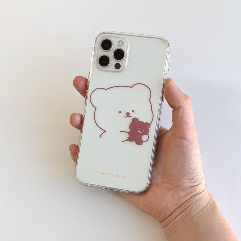 Kuri Bear Cookie Bear Smartphone Case 2 Types