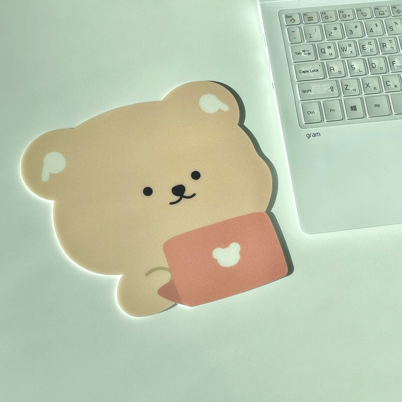 Laptop Kuri Bear Mouse Pad