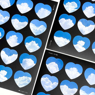 Cotton heart Photo Studio Sticker