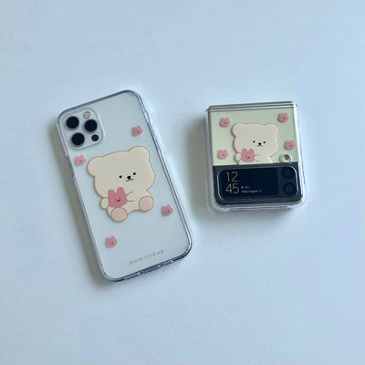Kuri Bear Animal Smartphone Case 3 Types