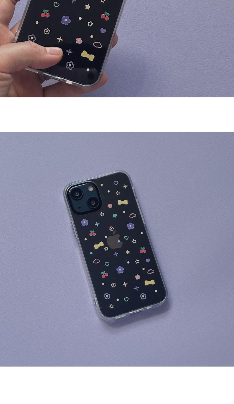 Twinkle parts smartphone case