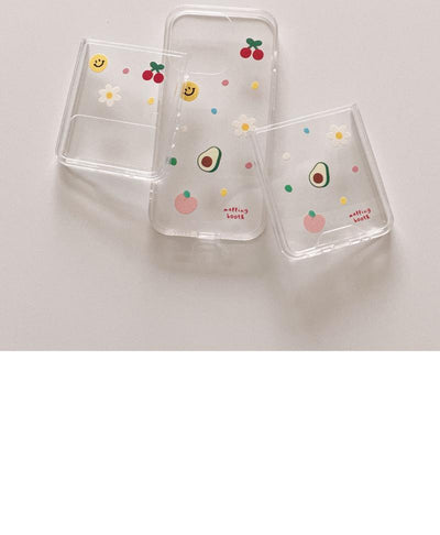 Fruits dots pattern smartphone case