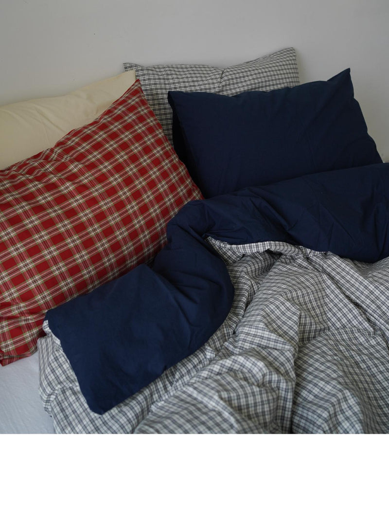 Navy Pillow Cover