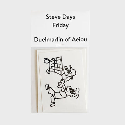 Steve Days Stickers / Friday Set of 5