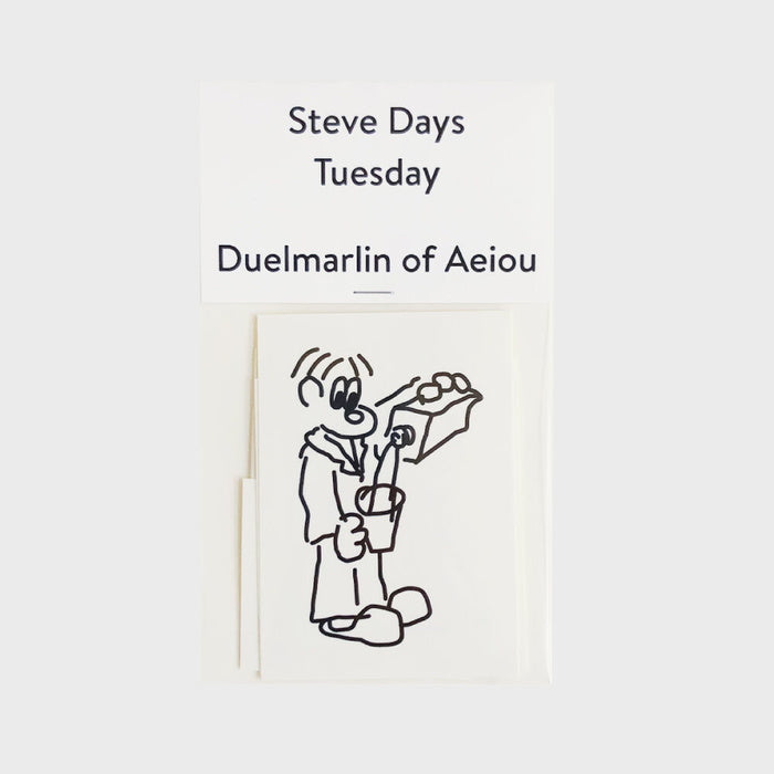 Steve Days Sticker / Tuesday 5 pcs set