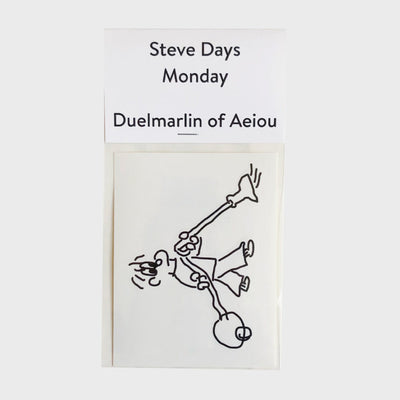 Steve Days Sticker / Monday Set of 5