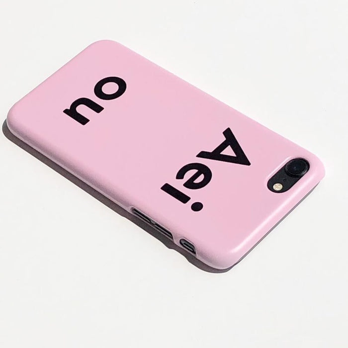 iPhone case Strawberry milk pink