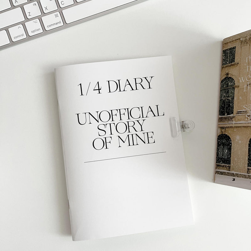 1/4 diary (3 months)