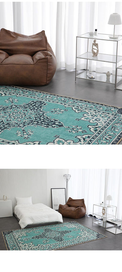 Persian Blue water repellent interior rug