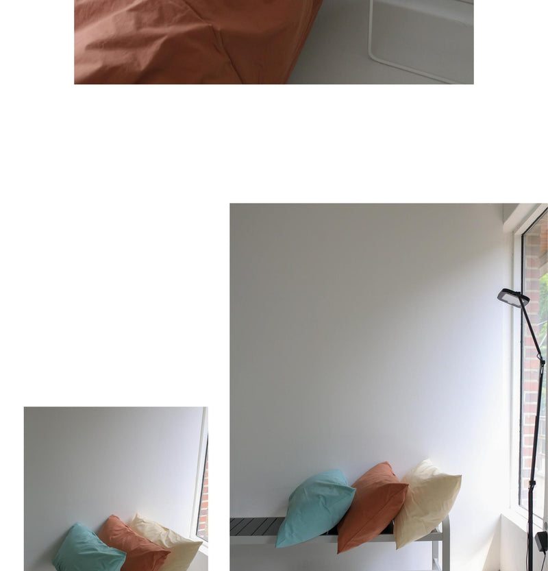 Brick pillow cover