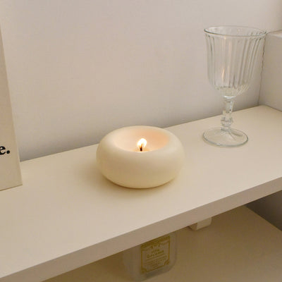 Press Candle Ivory