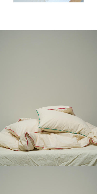Leto Piping Line Pillow Cover