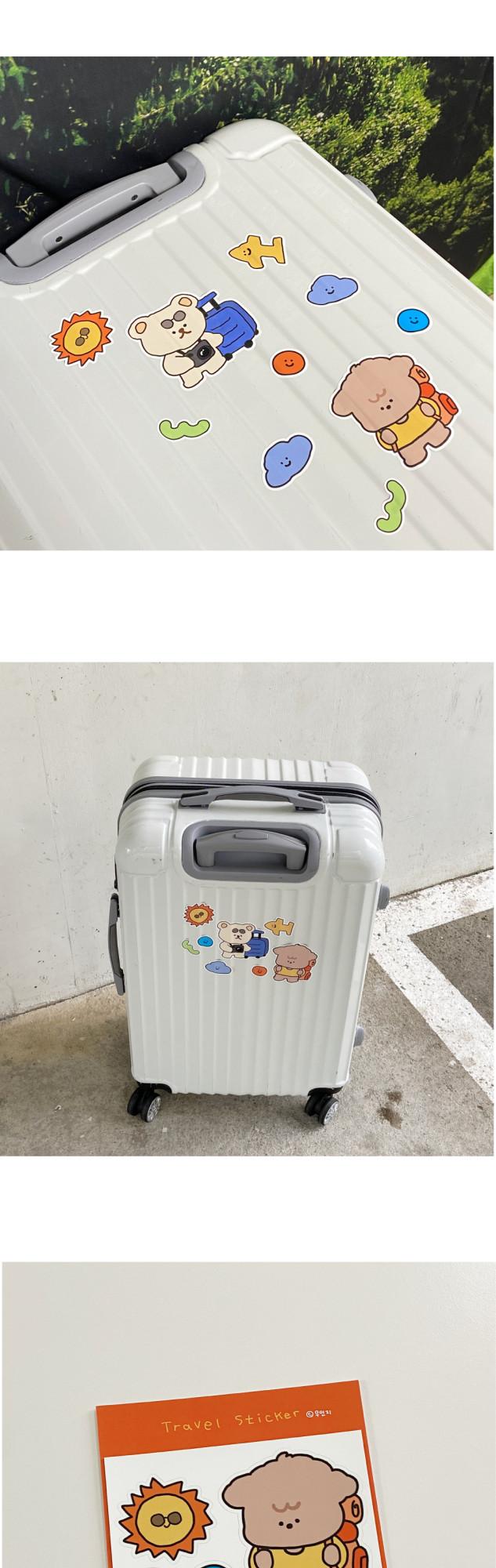 Munten Jib Suitcase Sticker