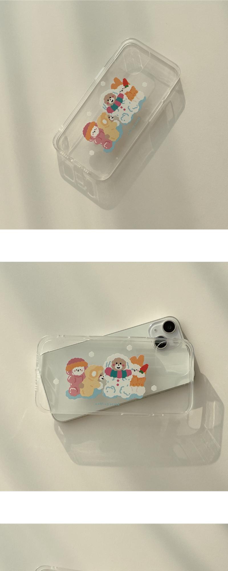 Snow friends smartphone case