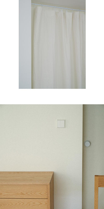 Ivory Linen Curtain