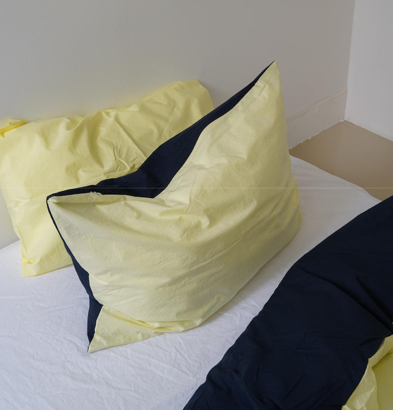 Neon Navy Pillow Cover