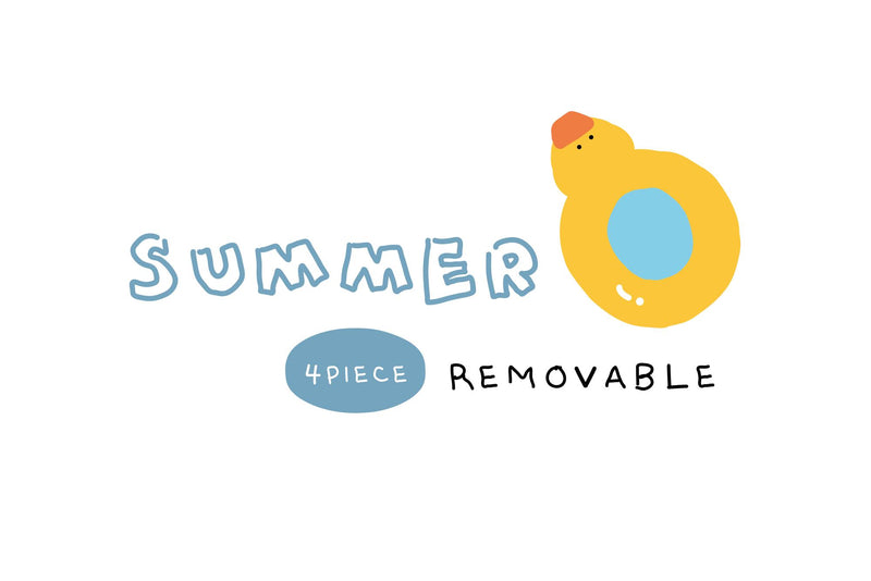 summer removable sticker