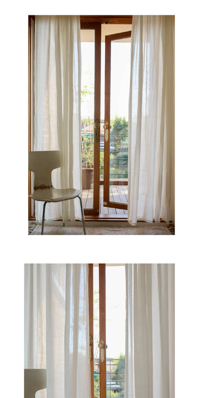 West ivory curtain