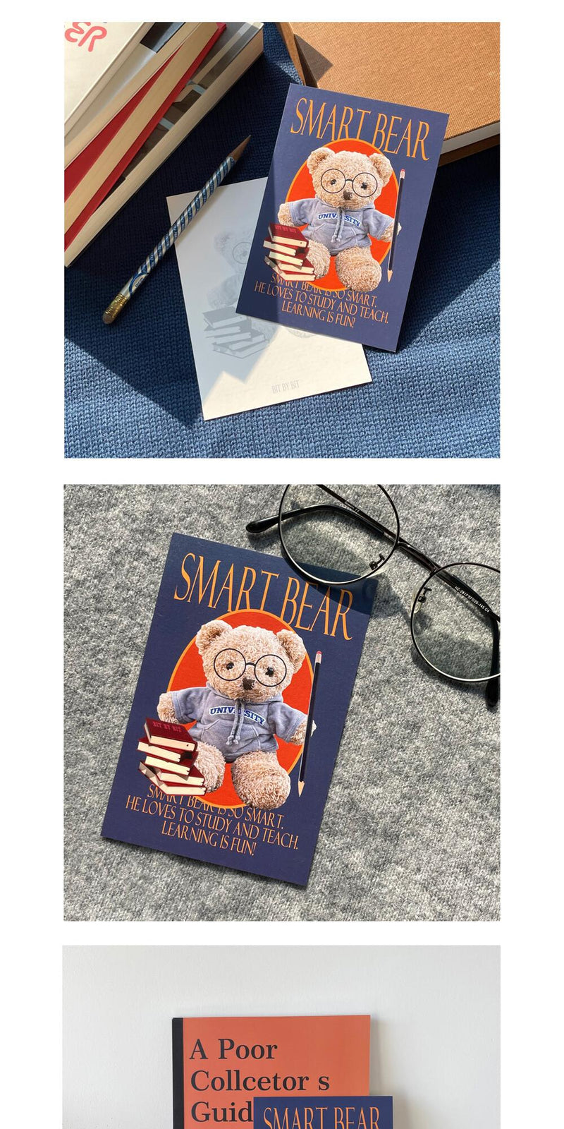 [ROOM 618] Smart Bear Postcard