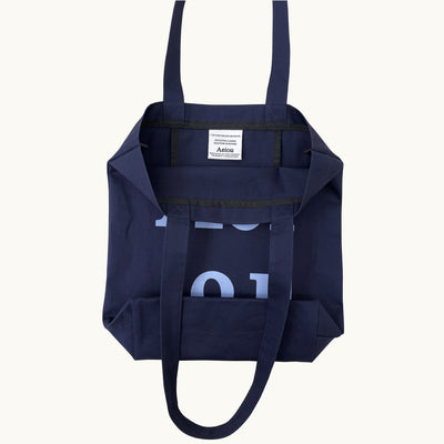 Aeiou Logo Bag (Cotton 100%) Deep Blue