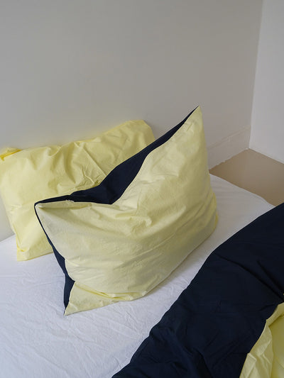 Neon Navy Pillow Cover