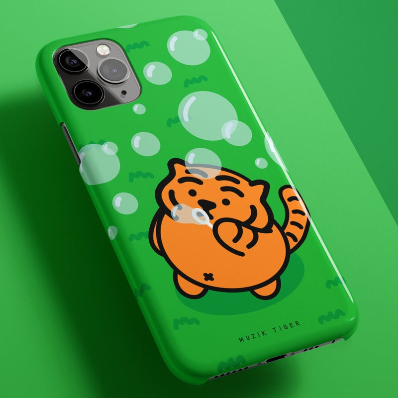 Bubble Tiger 4 Types iPhone Case