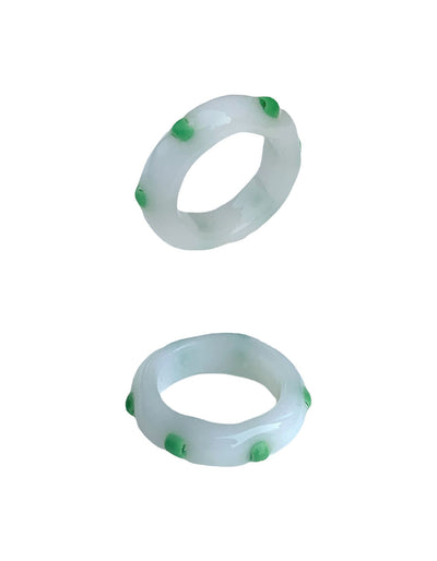 [mtl x nff] Beads Around Ring (olive)
