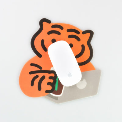 Cafe Study Tiger PVC mouse pad 2 types